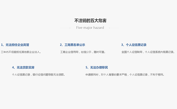鄭州管城區(qū)小型商貿(mào)公司不注銷的后果